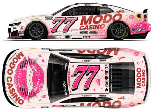 2026 Carson Hocevar #77 Modo Casino 1/64 Diecast