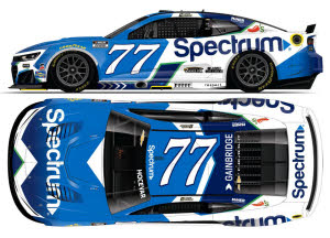 2026 Carson Hocevar #77 Spectrum 1/24 Diecast