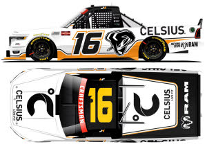 2026 Justin Haley #16 CELSIUS NASCAR Truck 1/24 Diecast