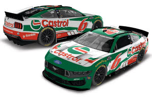 2026 Brad Keselowski #6 Castrol / Greg Biffle Tribute 1/24 Diecast