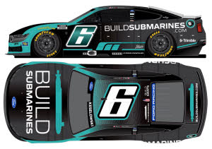 2026 Brad Keselowski #6 BuildSubmarines.com 1/24 Diecast