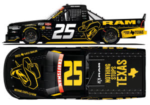 2026 Parker Kligerman #25 RAM Nothing Stops Texas Truck 1/64 Diecast