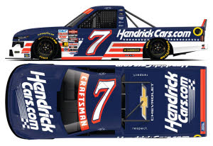2026 Kyle Busch #7 HendrickCars.com Patriotic Truck 1/24 Diecast