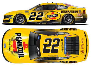 2026 Joey Logano #22 Pennzoil 1/24 Diecast