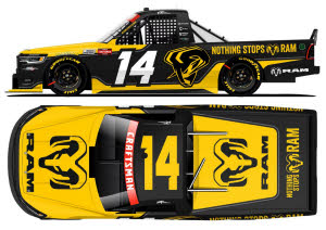 2026 Mini Tyrrell #14 RAM NASCAR Truck 1/24 Diecast