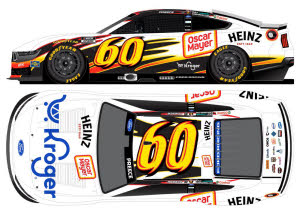 2026 Ryan Preece #60 Kroger / Oscar Mayer / Darlington Throwback 1/64 Diecast