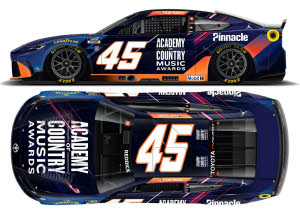 2026 Tyler Reddick #45 Academy of Country Music Awards 1/24 Diecast