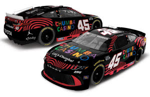 2026 Tyler Reddick #45 Chumba Casino 1/24 Diecast