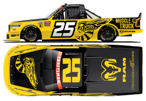 2026 Travis Pastrana #25 RAM Rumble Bee NASCAR Truck 1/64 Diecast