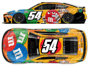 2026 Ty Gibbs #54 M&M's Kyle Busch Tribute 1/24 Diecast
