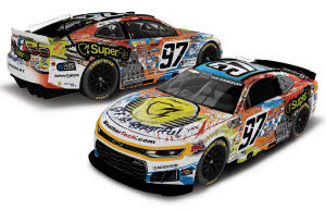 2026 Shane Van Gisbergen #97 SuperFile x Mr. Brainwash 1/24 Diecast
