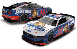 2026 Zane Smith #38 Aaron's Lucky Dog Patriotic 1/64 Diecast