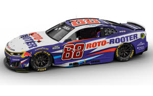 2026 Connor Zilisch #88 Roto-Rooter 1/24 Diecast