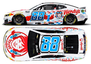 2026 Connor Zilisch #88 Wendy's 1/24 Diecast