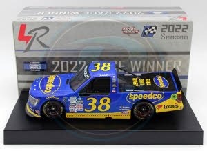 2022 Zane Smith #38 speedco - COTA Win / Raced Truck 1/24 Diecast