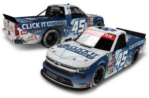2024 Ross Chastain #45 Buckle Up - Darlington Win / Raced Truck 1/24 Diecast