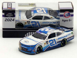 2024 Austin Hill #21 Bennett 50th Anniversary - Daytona Win / Raced 1/64 Diecast