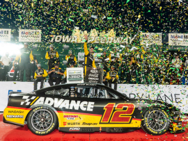 2024 Ryan Blaney #12 Advance Auto Parts - Iowa Win / Raced 1/24 Diecast