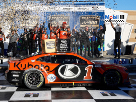 2024 Ross Chastain #1 Kubota - Kansas Win / Raced 1/64 Diecast