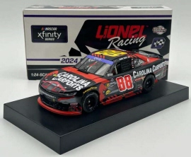 2024 Connor Zilisch #88 Carolina Carports - Watkins Glen Win / Raced 1/24 Diecast
