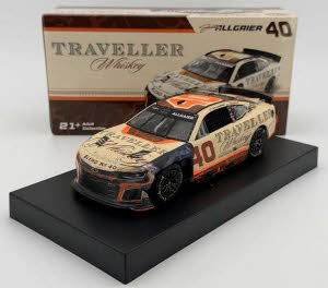 2025 Justin Allgaier #40 Traveller Whiskey - Daytona 500 Raced 1/24 Diecast