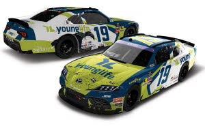 2025 Aric Almirola #19 YoungLife - Phoenix Win / Raced 1/24 Diecast