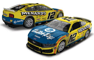 2025 Ryan Blaney #12 Menards / Dutch Boy - Phoenix Win / Raced 1/24 Diecast