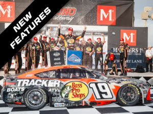 2025 Chase Briscoe #19 Bass Pro Shops - Pocono Win / Raced 1/64 Diecast