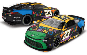 2025 Bubba Wallace #23 Chumba Casino - Brickyard 400 Win / Raced 1/24 Diecast
