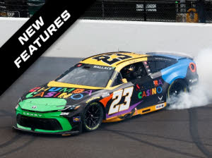 2025 Bubba Wallace #23 Chumba Casino - Brickyard 400 Win / Raced 1/64 Diecast