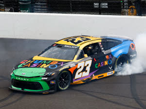 2025 Bubba Wallace #23 Chumba Casino - Brickyard 400 Win / Raced 1/24 Diecast