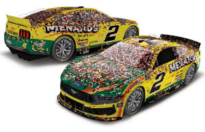 2025 Austin Cindric #2 Menards - Talladega Win / Raced 1/24 Diecast