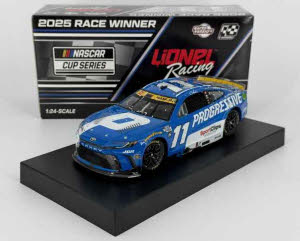 2025 Denny Hamlin #11 Progressive - WWT Gateway Win / Raced 1/24 Diecast
