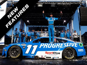 2025 Denny Hamlin #11 Progressive - WWT Gateway Win / Raced 1/64 Diecast