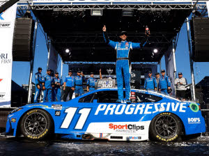 2025 Denny Hamlin #11 Progressive - WWT Gateway Win / Raced 1/24 Diecast