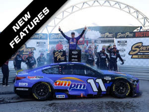 2025 Denny Hamlin #11 ampm - Las Vegas Win / Raced 1/64 Diecast