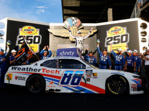 2025 Connor Zilisch #88 WeatherTech - Indianapolis Win / Raced 1/24 Diecast
