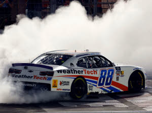 2025 Connor Zilisch #88 WeatherTech - ROVAL Win / Raced 1/24 Diecast