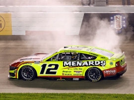 2025 Ryan Blaney #12 Menards - Nashville Win / Raced 1/64 Diecast
