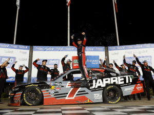 2026 Justin Allgaier #7 Jarrett - Atlanta Win / Raced 1/24 Diecast