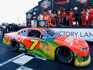 2026 Justin Allgaier #7 BRANDT - Martinsville Win / Raced 1/64 Diecast