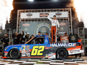 2026 Christopher Bell #62 HALMAR ID - Bristol Win / Raced Truck 1/24 Diecast