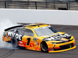 2026 Carson Kvapil #1 WILDE Protein Crackers - Indy Win / Raced 1/24 Diecast