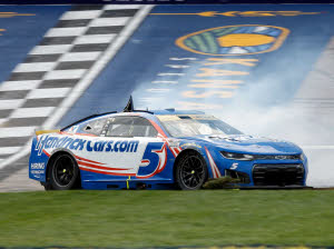 2026 Kyle Larson #5 HendrickCars.com - Kansas Win / Raced 1/24 Diecast