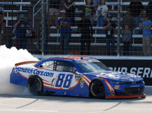 2026 Kyle Larson #88 HendrickCars.com - Texas Win / Raced 1/24 Diecast