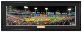 Boston Red Sox 2018 World Series Opening Ceremony - Framed Panoramic
