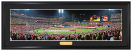 St. Louis Cardinals 2011 World Series Game 1 - Framed Panoramic