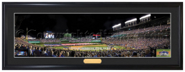 Chicago Cubs 2016 World Series Champions - Framed Panoramic