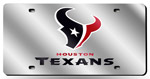 Houston Texans - NFL Laser Tag License Plate