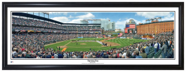 Baltimore Orioles 2010 Opening Day at Camden Yards - Framed Panoramic